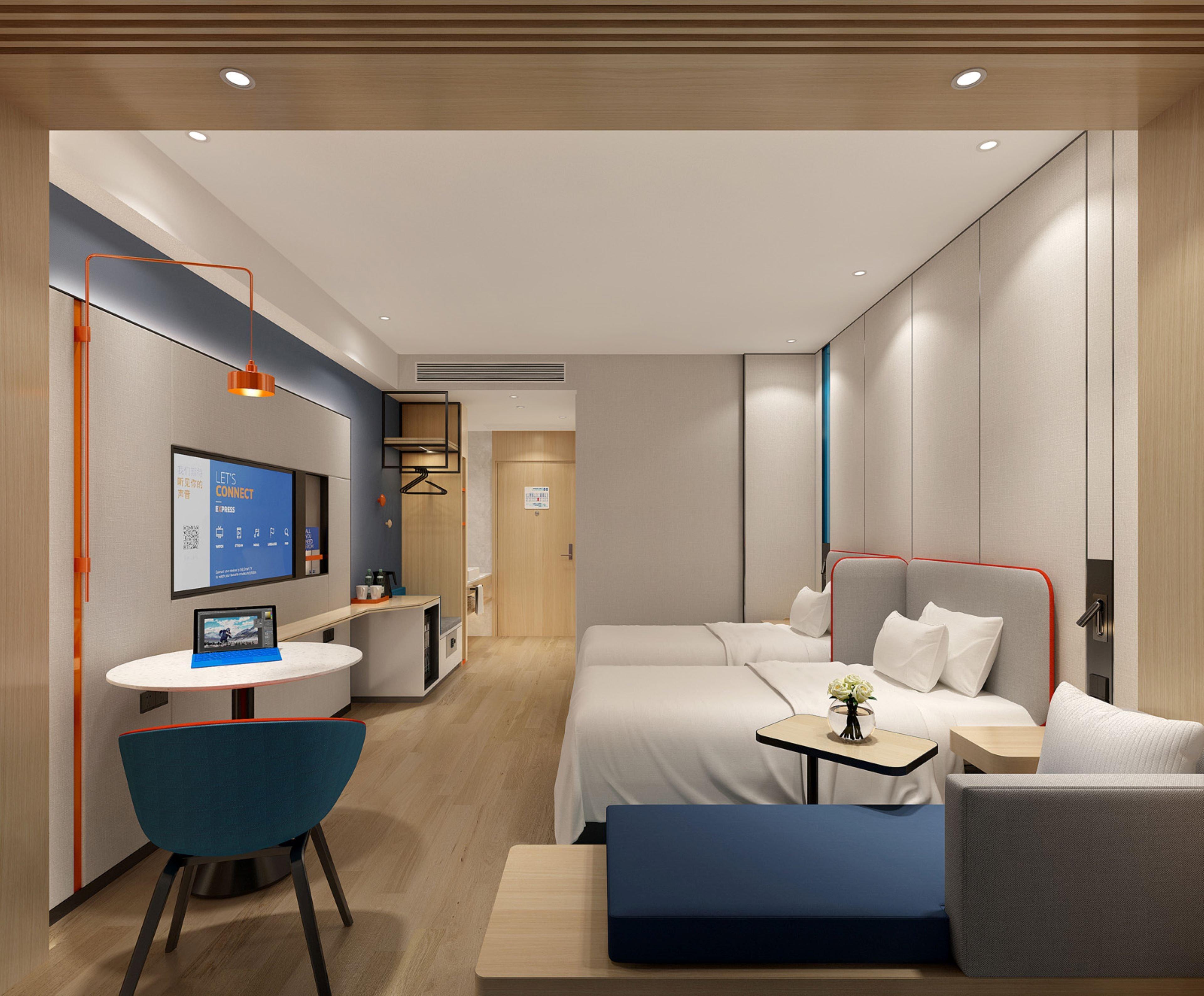 Holiday Inn Express Beijing Yizhuang Center By Ihg Exteriör bild