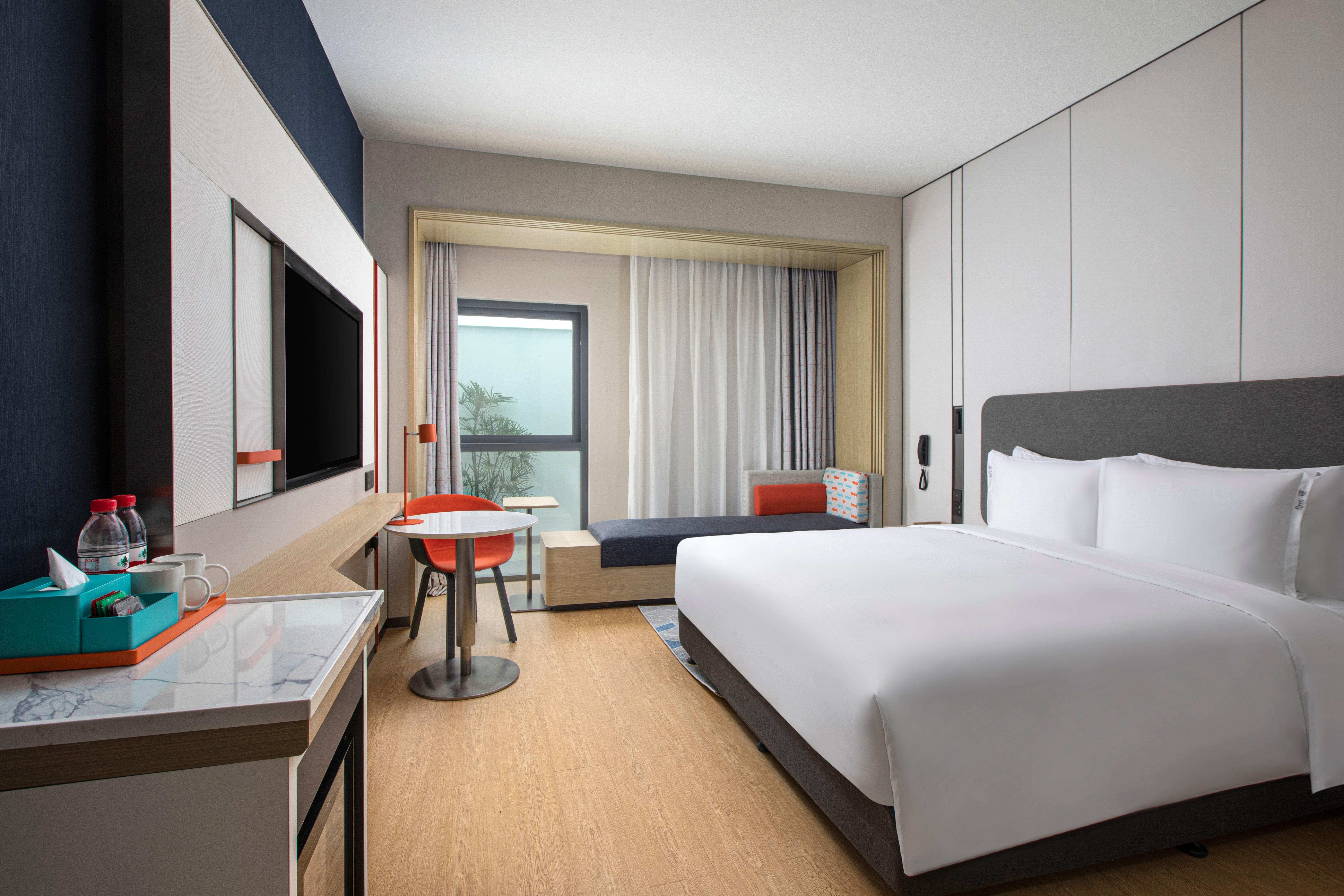 Holiday Inn Express Beijing Yizhuang Center By Ihg Exteriör bild