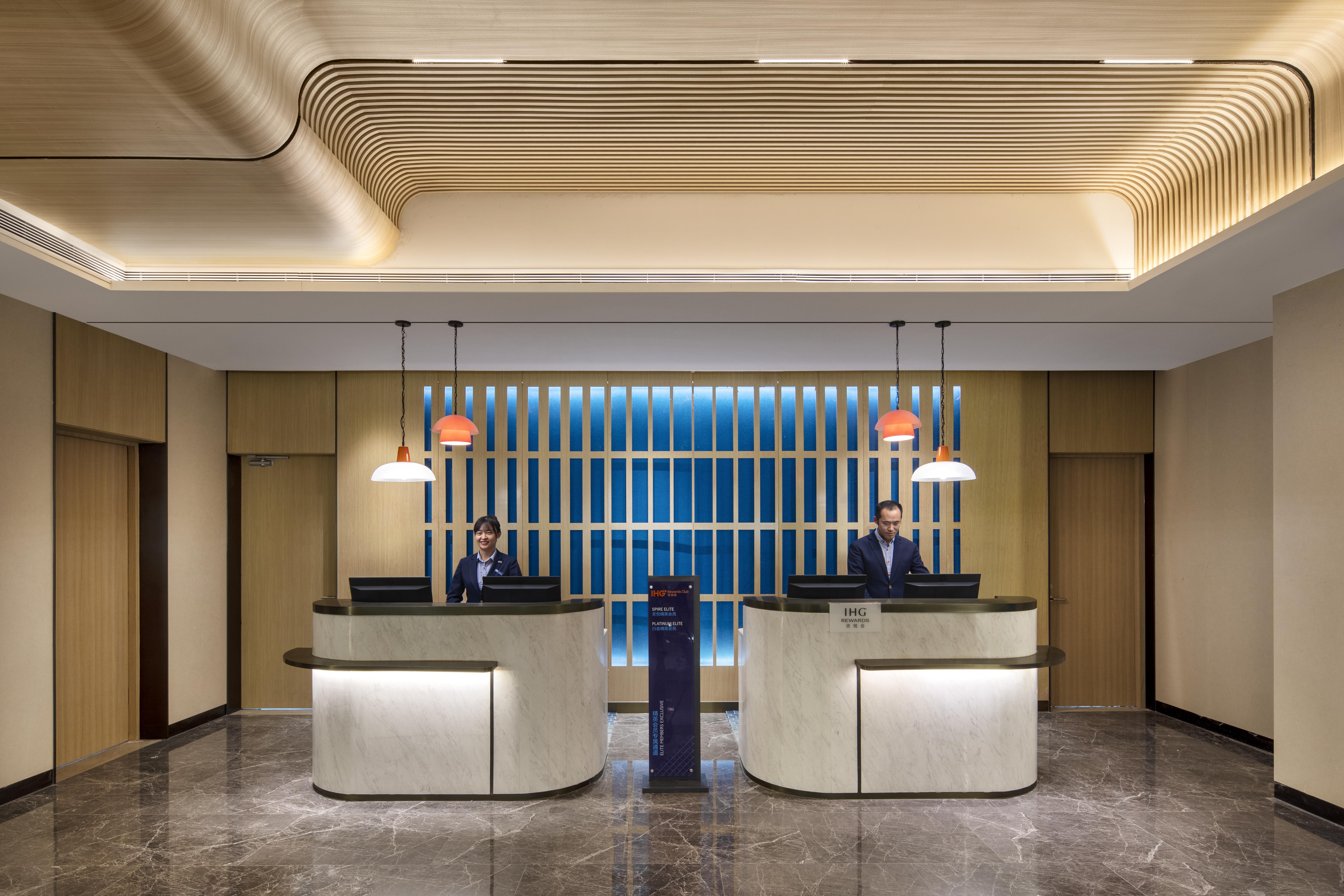 Holiday Inn Express Beijing Yizhuang Center By Ihg Exteriör bild